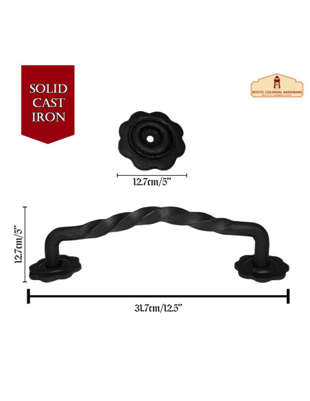 Maçaneta medieval em ferro modelo...