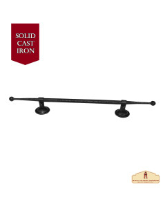 Cabo grande em ferro forjado à mão (76,2 cm.) 2