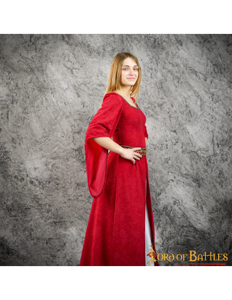 Vestido Medieval Cortesão Jimena -...