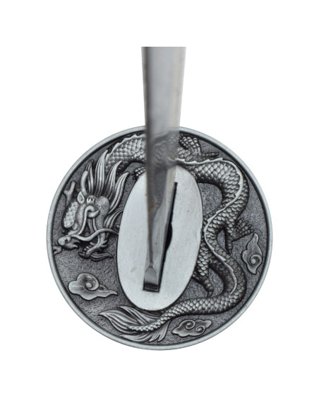 Espada tradicional do dragão chinês,...