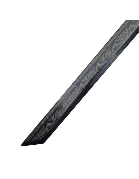 Espada tradicional do dragão chinês,...