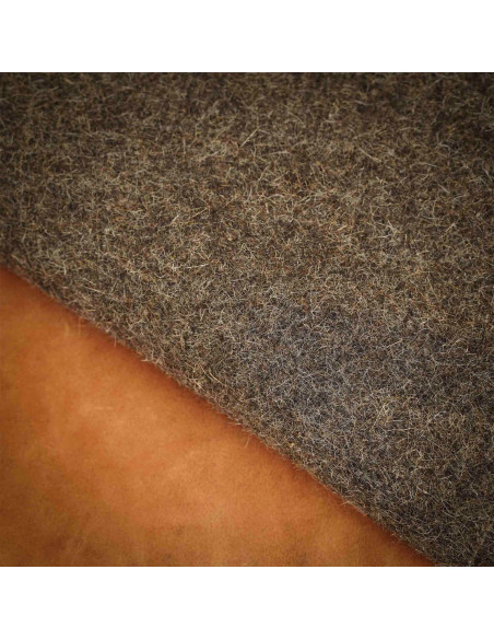 Manta medieval de lã tecida tradicional