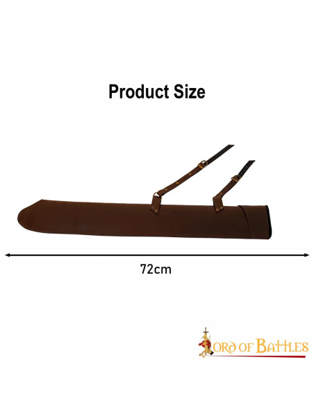 Bainha de couro para espadas LARP,...