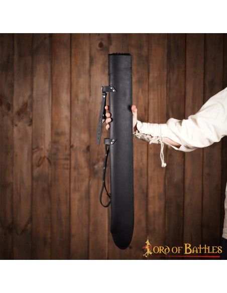 Bainha de couro para espadas LARP,...