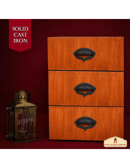 Pacote de 4 cabos medievais rústicos...