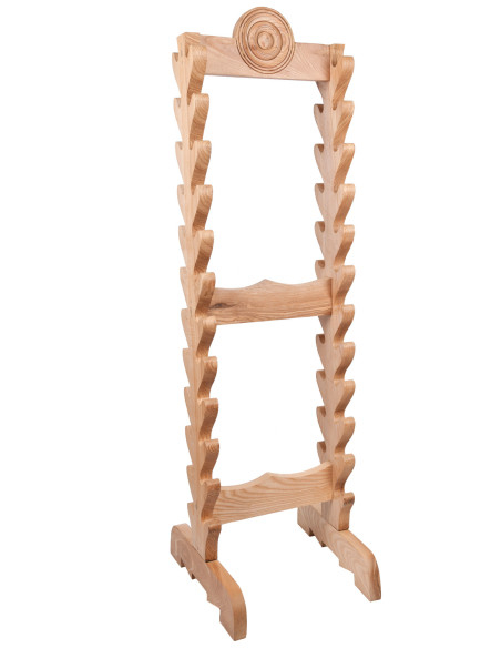 Suporte de madeira para 24 espadas ou...