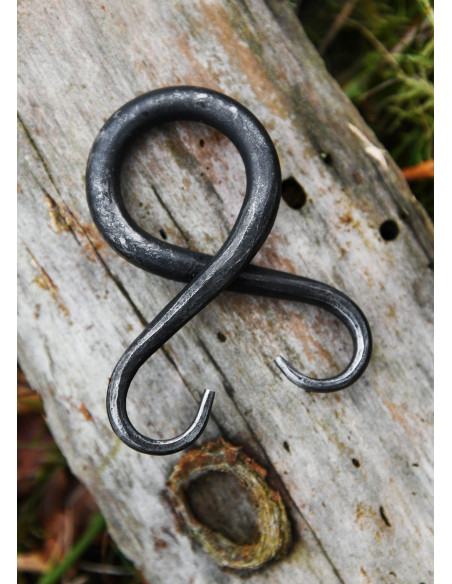 Fivela de cinto medieval, cruz Troll,...