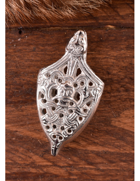 Decoração da ponta da bainha da...