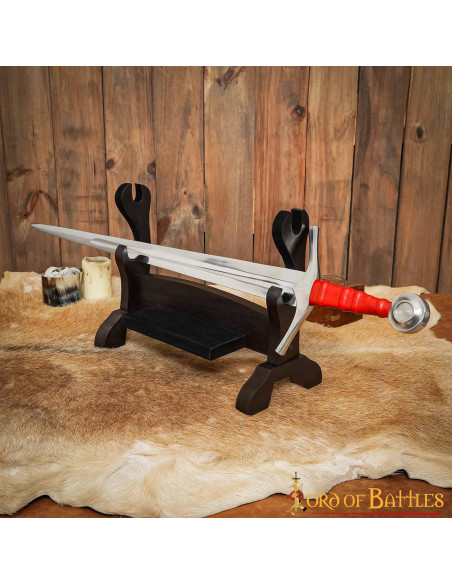 Suporte de mesa de madeira de dois...