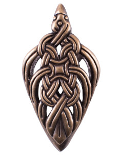 Decoração de ponta de bainha de espada Viking Nós nórdicos