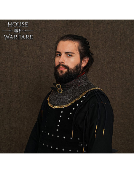 Gorge de cota de malha com forro...