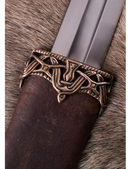 Pescoço da bainha para espada Viking,...