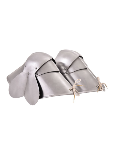 Joelheiras em aço gótico 1,6 mm....