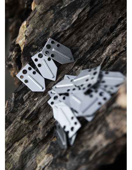 Pacote de 25 peças de aço para...