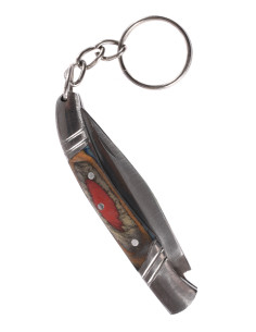 Chaveiro faca árabe em aço inoxidável. (13,5 cm.) 2