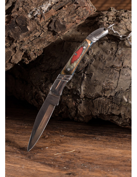 Chaveiro faca árabe em aço...