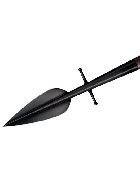 Ponta de lança germânica preta (46 cm.)