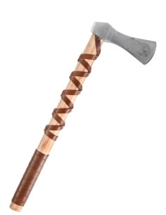 Machado Viking decorativo em aço fundido tipo A (60 cm.)
