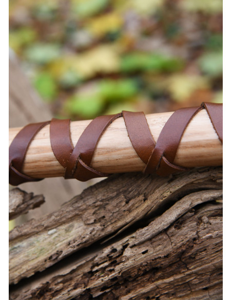 Machado Viking decorativo em aço...