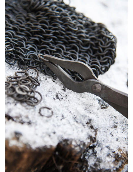 Pacote de 2 alicates medievais de aço...