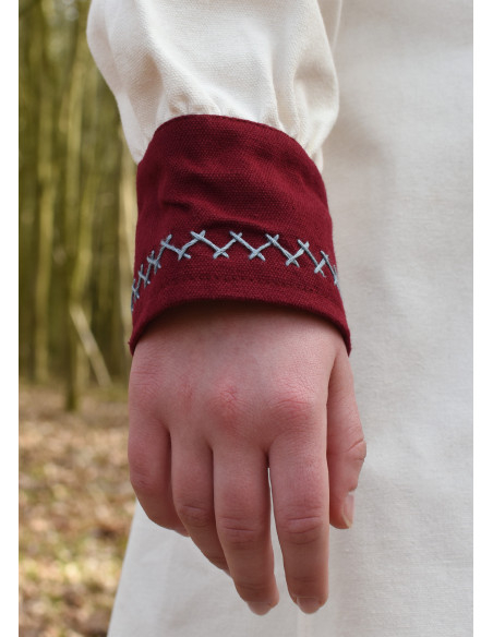 Jona mulher Viking vestido cor...