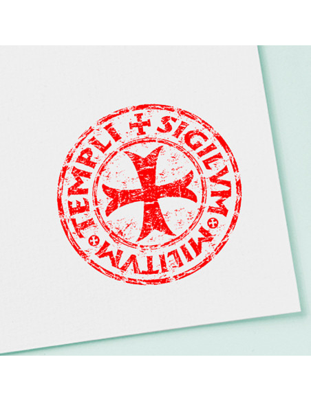 Pacote de mesa dos Templários: Selo e...