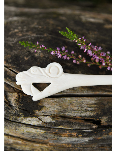 Garfo de osso Viking Hedeby (16 cm.)