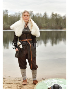 Calça medieval Hagen, marrom