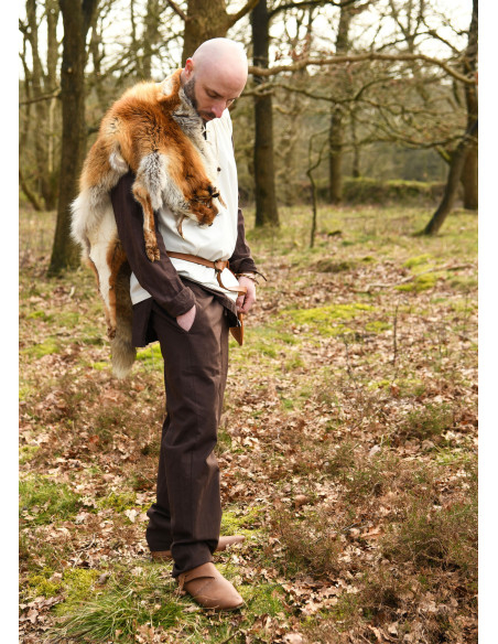 Calça medieval Hagen, marrom