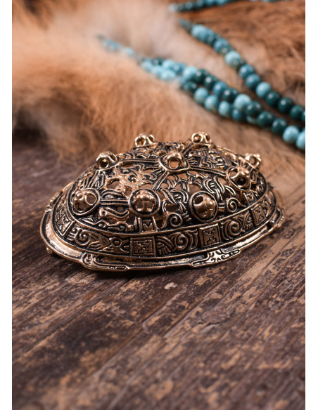 Broche Viking de formato oval de...