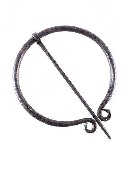 Modelo trançado de fíbula medieval...