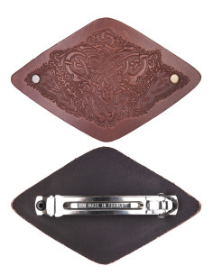 Presilha de cabelo celta com fecho de metal 2