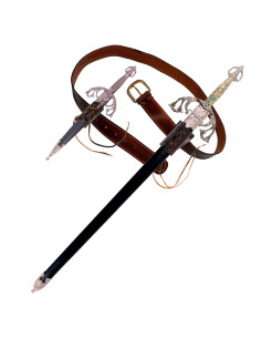 Pacote Rodrigo Díaz de Vivar, El Cid: espada, punhal,...