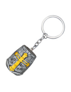 Chaveiro de capacete, tipo capacete medieval