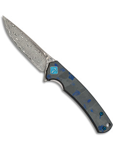 Faca tática da marca TOKISU Damascus G10 FC (15,90 cm.)