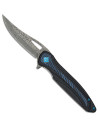 Faca tática da marca TOKISU Damascus G10 (20,40 cm.)