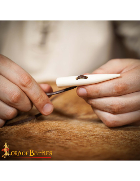 Conjunto de 5 botões de osso...