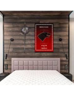 Arya Stark Banner + Pacote de Espadas de Game of Thrones 2