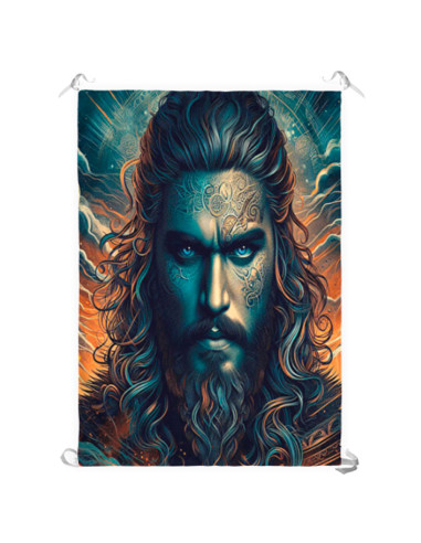 Estandarte Khal Drogo de Game of Thrones (70x100 cms.)
 Material-Cetim