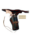 Wyatt Earp Old West Pack: revólver, cartucheira e 24 balas