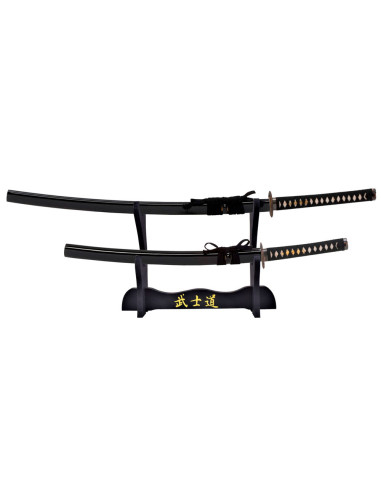 John Lee Dragon Tokuni Katana, Wakizashi e pacote de suporte