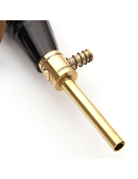 Chifre de pólvora com dispensador de...