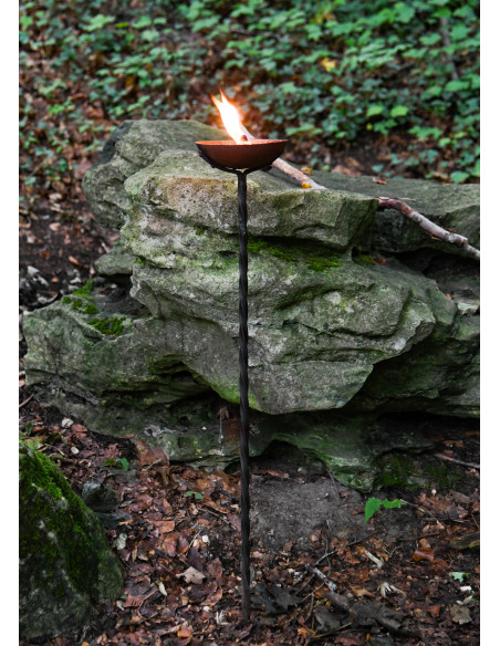 Candeeiro a óleo Osbert em ferro...