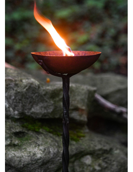 Candeeiro a óleo Osbert em ferro...