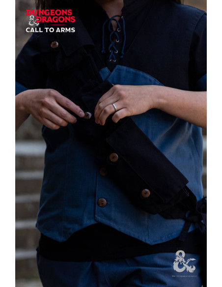 Bolsa Rogue Crossbody em Preto de...