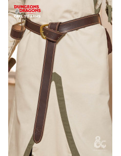 Cinto Dungeon and Dragons em marrom