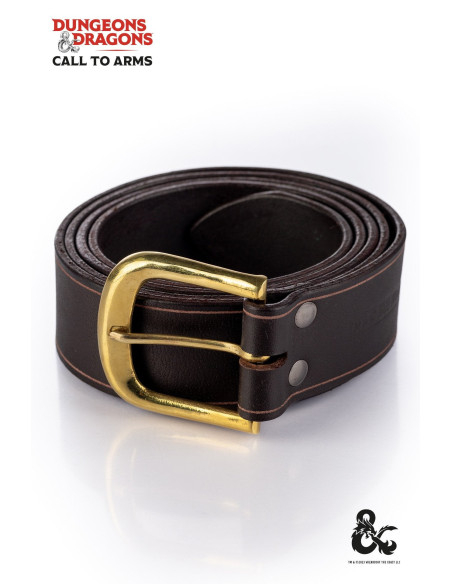 Cinto Dungeon and Dragons em marrom