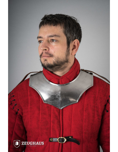 Gorge medieval do Vingador em aço polido