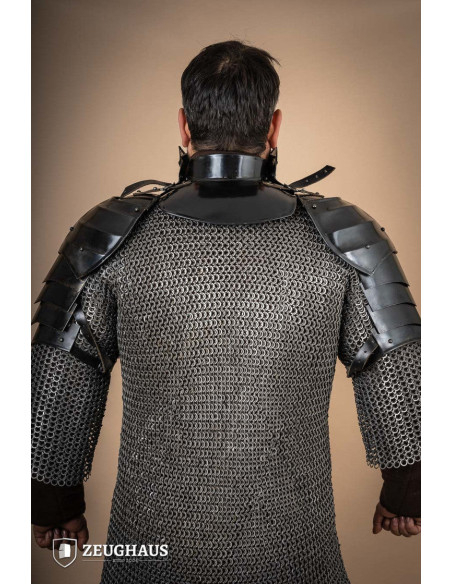 Ombreiras e pacote de armadura gorget...