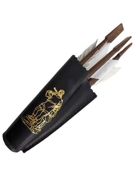 Aljava para virotes de besta